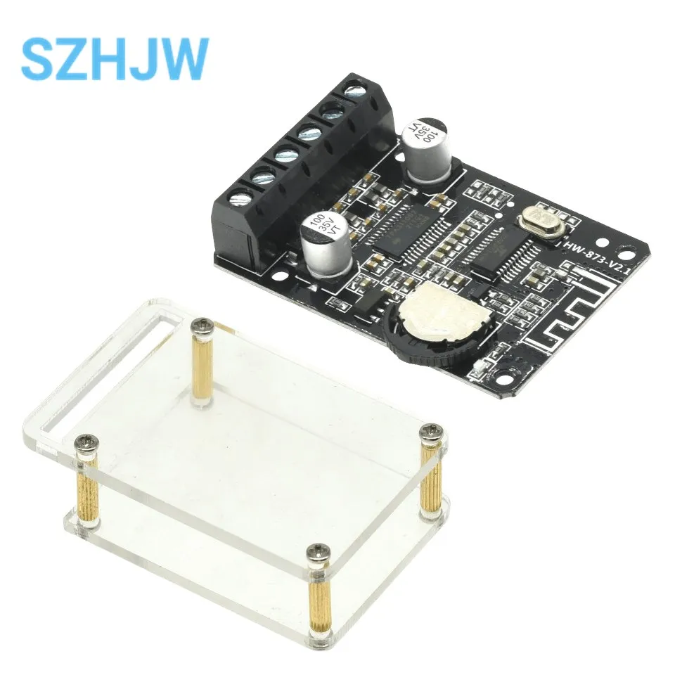 Плата усилителя мощности, совместимая с Bluetooth, 10 Вт/15 Вт/20 Вт, 12 В/24 В