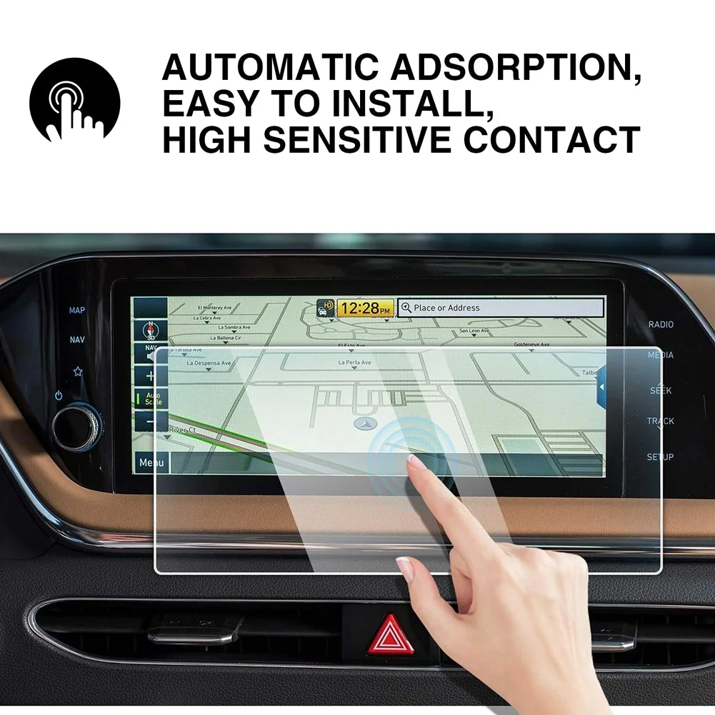 Для 2020 2021 2022 Hyundai Sonata 10 25 дюйма GPS навигация контактный экран протектор дисплея