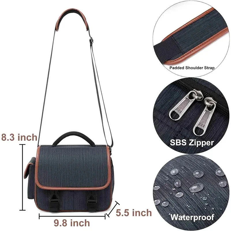 Водонепроницаемая противоударная сумка для камеры Canon Nikon Sony