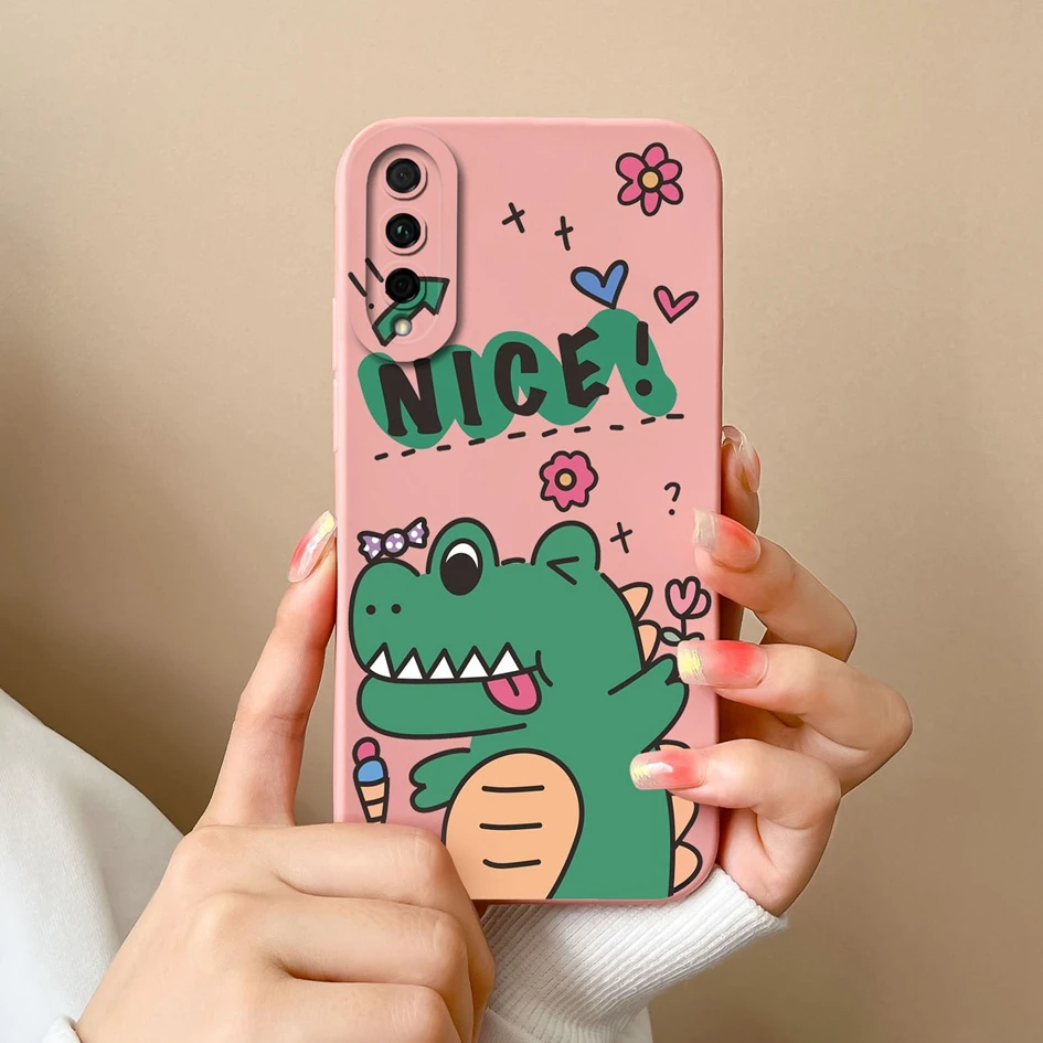 Чехол для Huawei Y9s чехол телефона милая защита экрана мультяшный узор мягкий