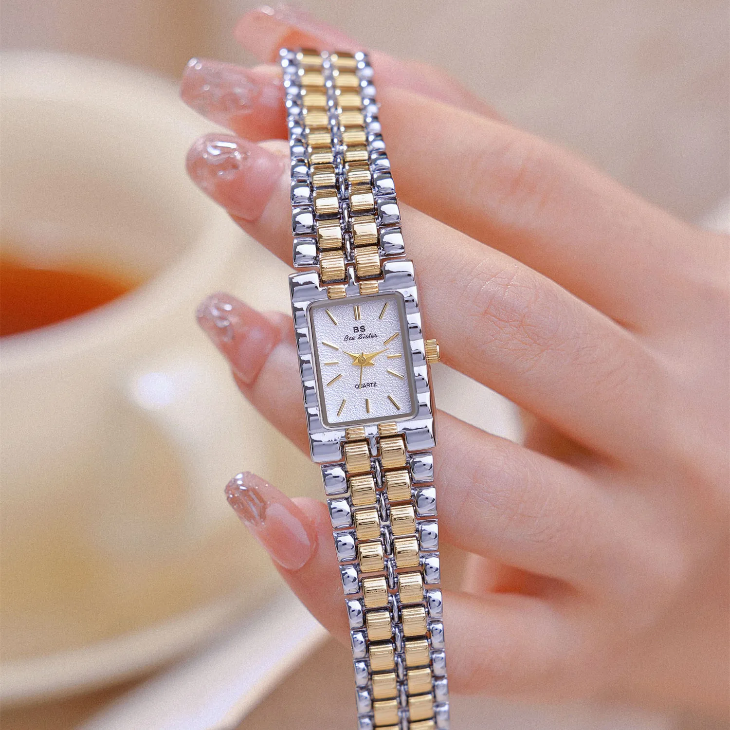 UTHAI женские часы новые минималистичные брендовые водонепроницаемые квадратные