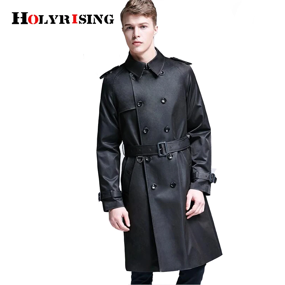 

Однотонное классическое Мужское пальто, ветровка, Высококачественная деловая Повседневная ветровка, Мужская одежда, бриджи NZ413