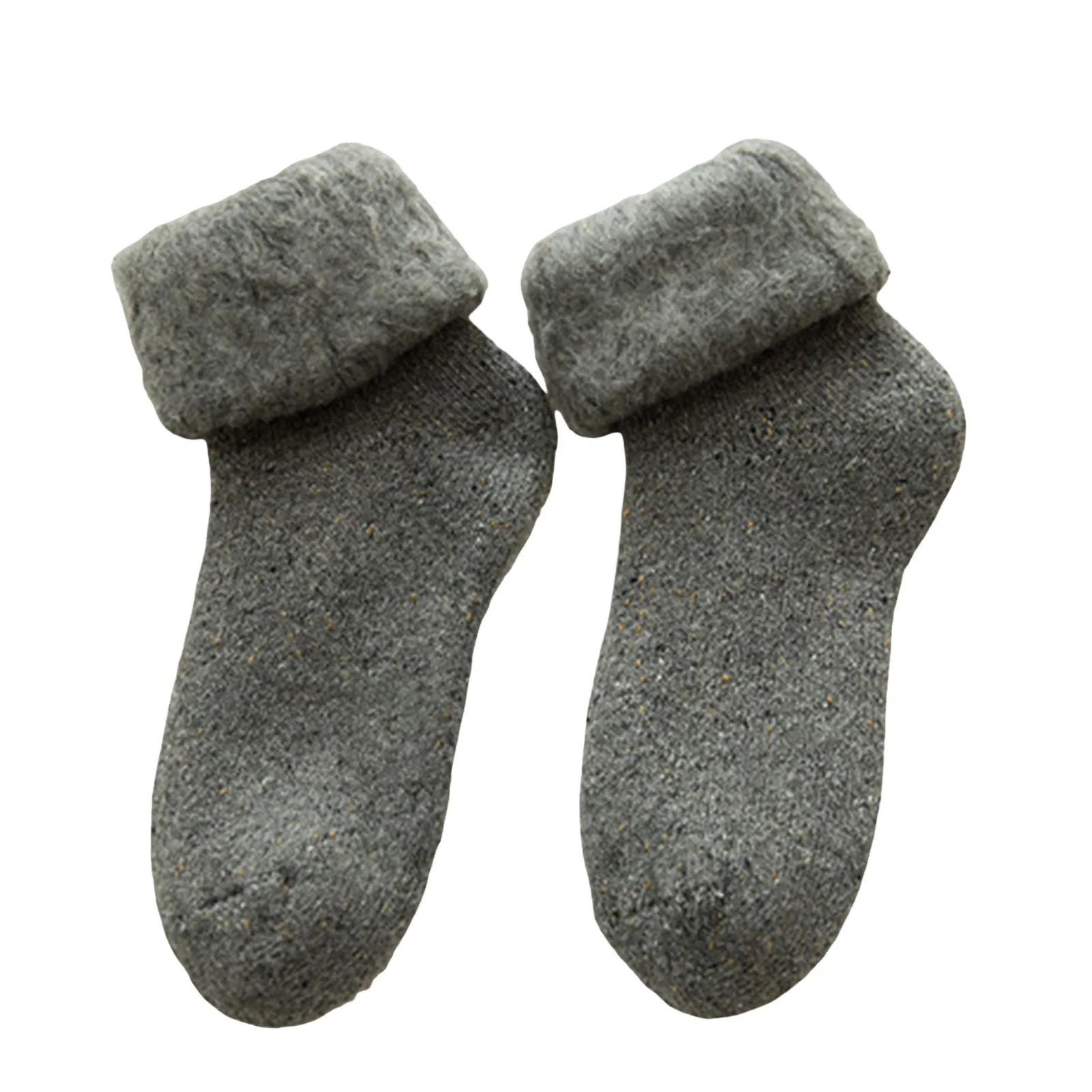 Теплые носки для женщин толстые теплые шерстяные изолированные с ворсом катания