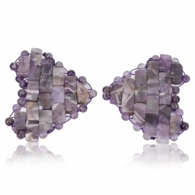 

Amethyst Eye Cover Soothing Jadestone Eye Patch for Home Travel