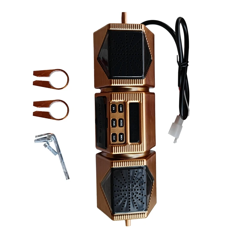 Универсальный стереодинамик для мотоцикла Bluetooth-усилитель Bluetooth-совместимый V2.1 и