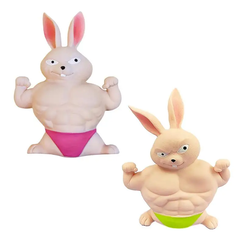 

Фиджет-кролик, игрушка, креативное гибкое украшение, уникальные милые игрушки-кролики, Детская забавная кукла-животное, праздничный подарок, игрушка-кролик