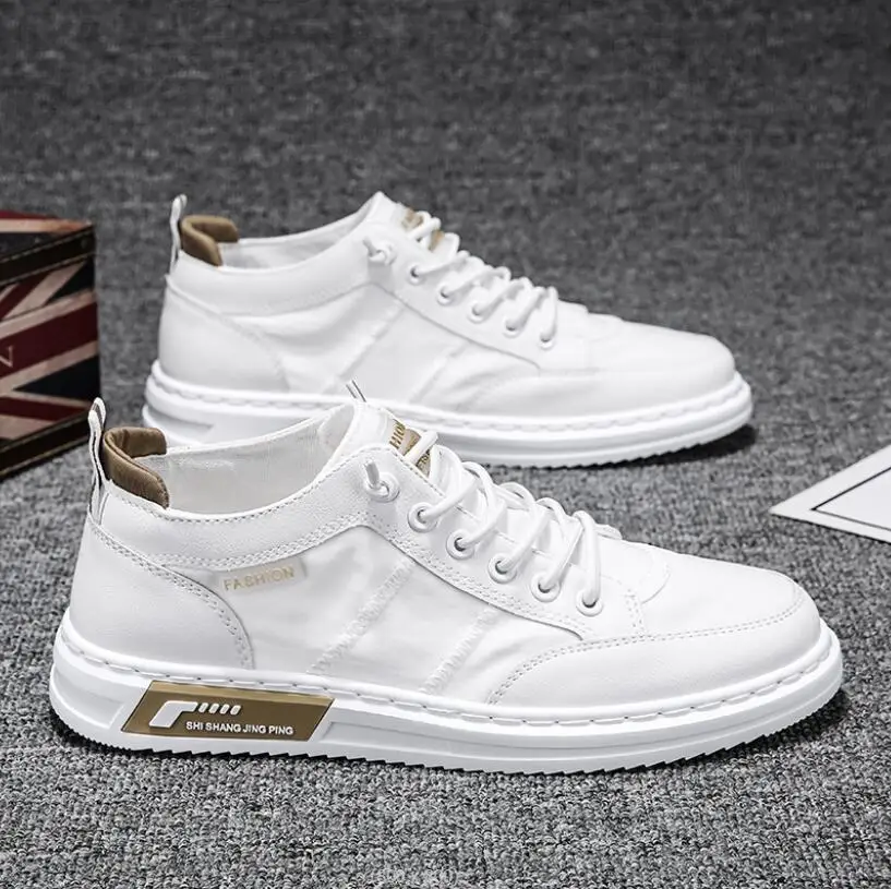 

Men Vulcanize Shoes New Canvas Shoes Men Comfort Men Shoes Fashion Sneakers Men Casual Sheoes Designer Sneakers Male Footwear