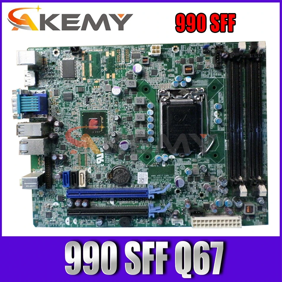 

Абсолютно новая материнская плата Akemy для DELL Optiplex 990 Φ E93839 Q67 LGA1155 материнская плата формата SFF Y38F0 100% протестирована