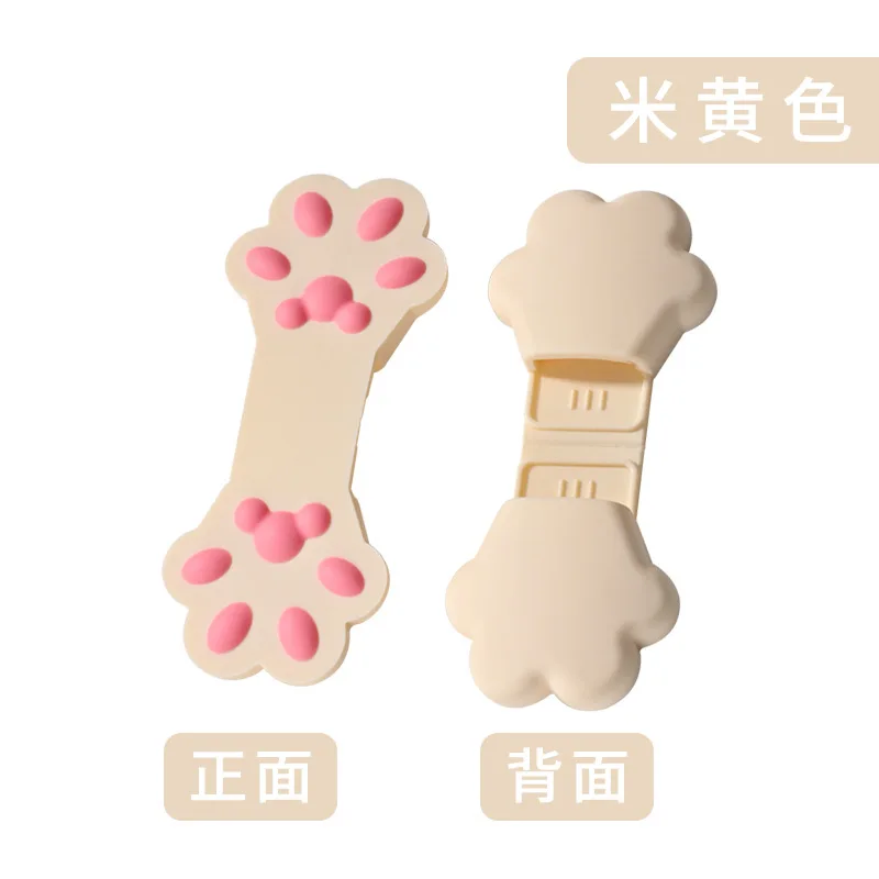 

Силиконовый зажим для еды в форме кошачьей лапки