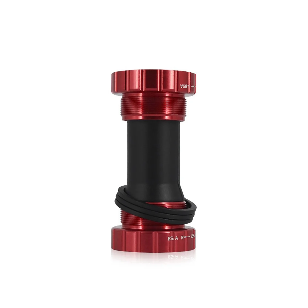 

Mountain Bike Shaft Hollow Integral Teeth Thread 68-73mm Shaft, Bicycle Accessories Equipment,Red