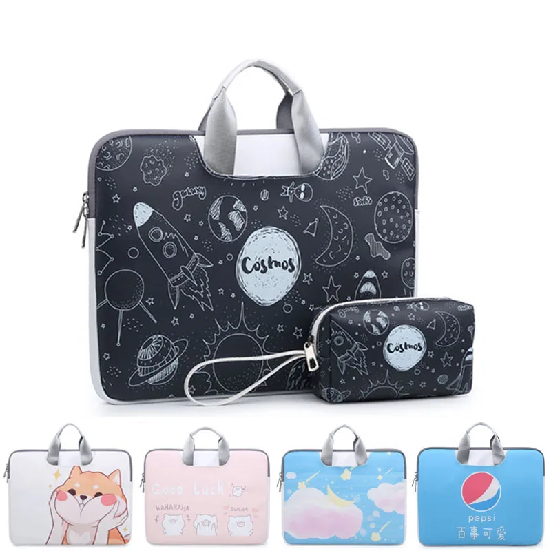 Cute Pig Laptop Bag for Macbook Air Pro Retina 11 12 13 15 Inch Notebook Cover Handbag For Lenovo HP Xiaomi 14.1 15.6&quot Power |