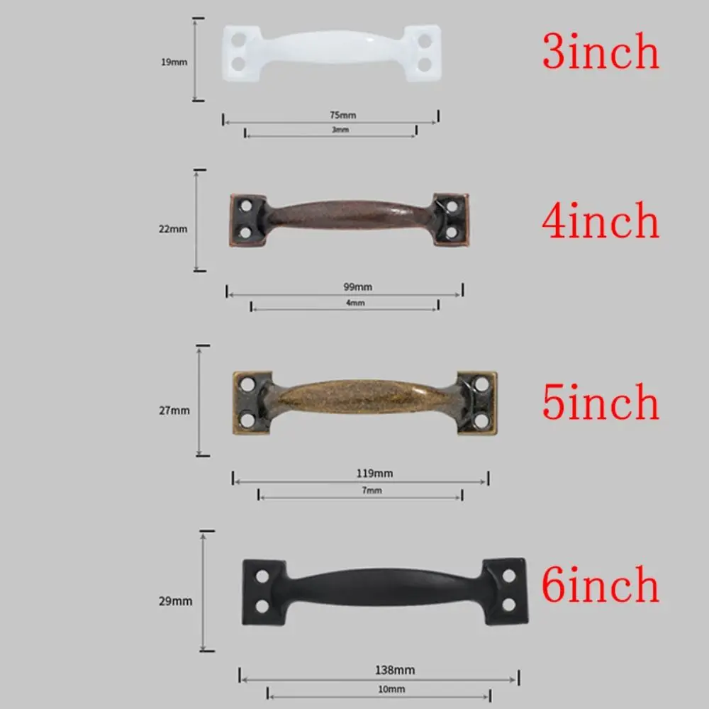 Железная мебельная тяга с бантиком для гаражей навесов ящиков ручка фурнитура