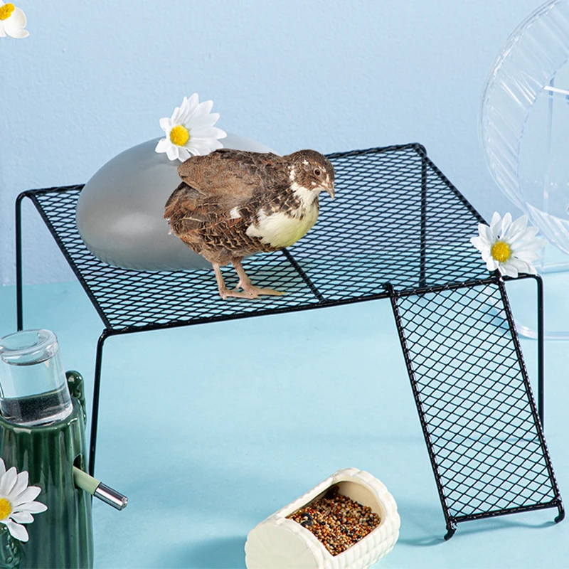 Подставка для перепелок сетчатый стеллаж хранения ландшафтный столик кормления