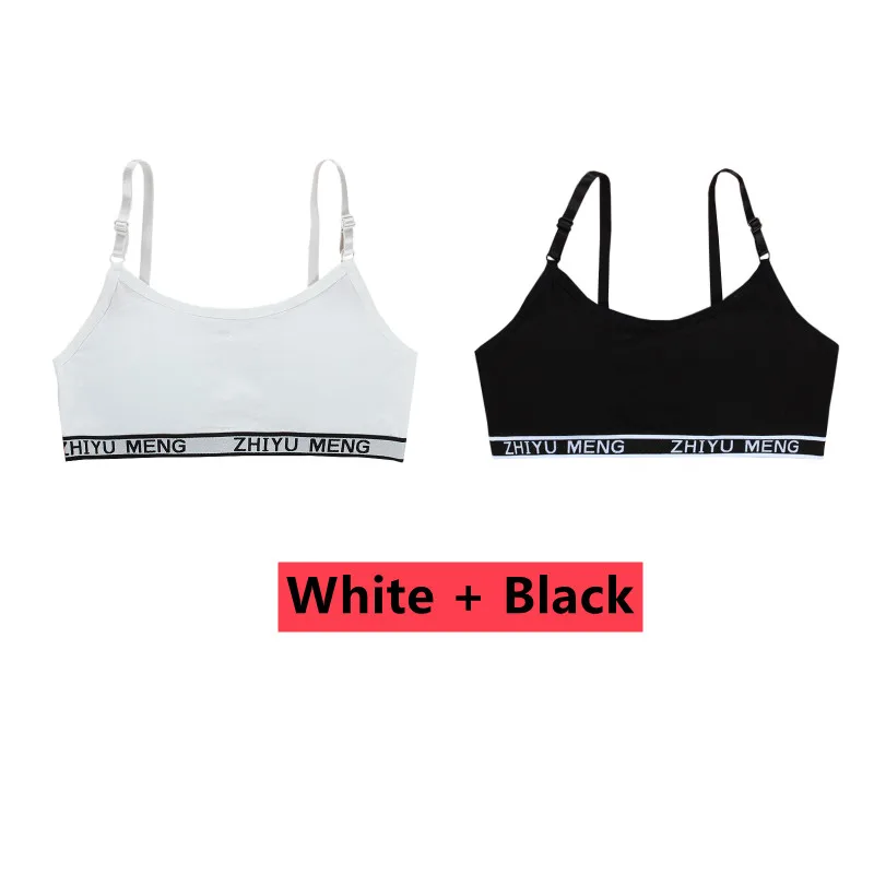 2 шт. спортивный бюстгальтер для девочек-подростков | Детская одежда и обувь