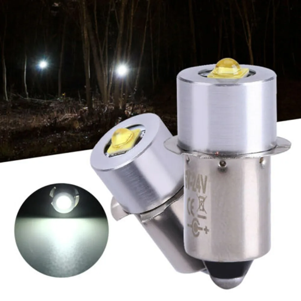 

3W 5-30V P13.5S Flashlight LED Bulb High Bright LED Emergency Work Light Lamp Flashlight Durable LED Replacement Bulb Torches