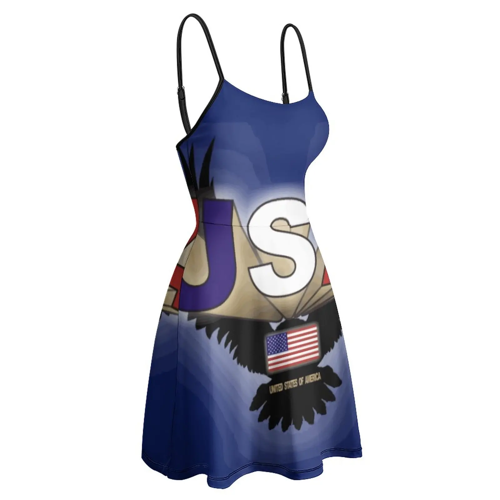 Классическая американская экзотическая Женская одежда с флагом орела женское