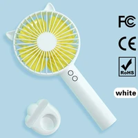 mini portable fan electric portable hold small air cooler rechargeable fans hot sale portable air conditioning summer gadget 5