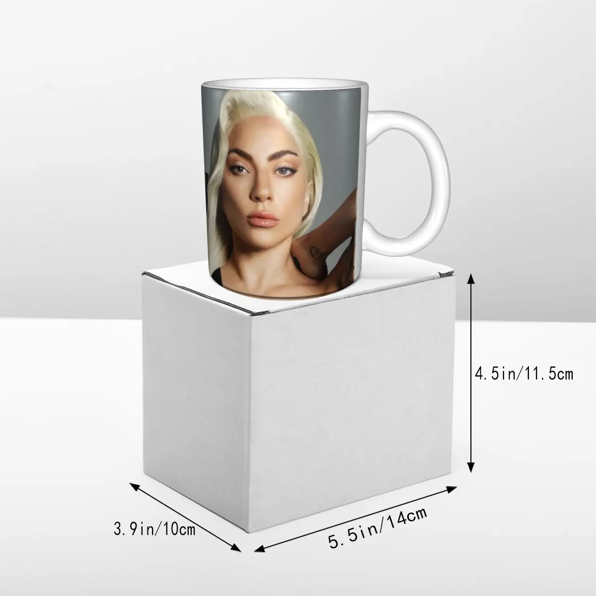 Керамические волшебные чашки Lady Gaga 350 мл кружки для чая с молоком кофе лучшие