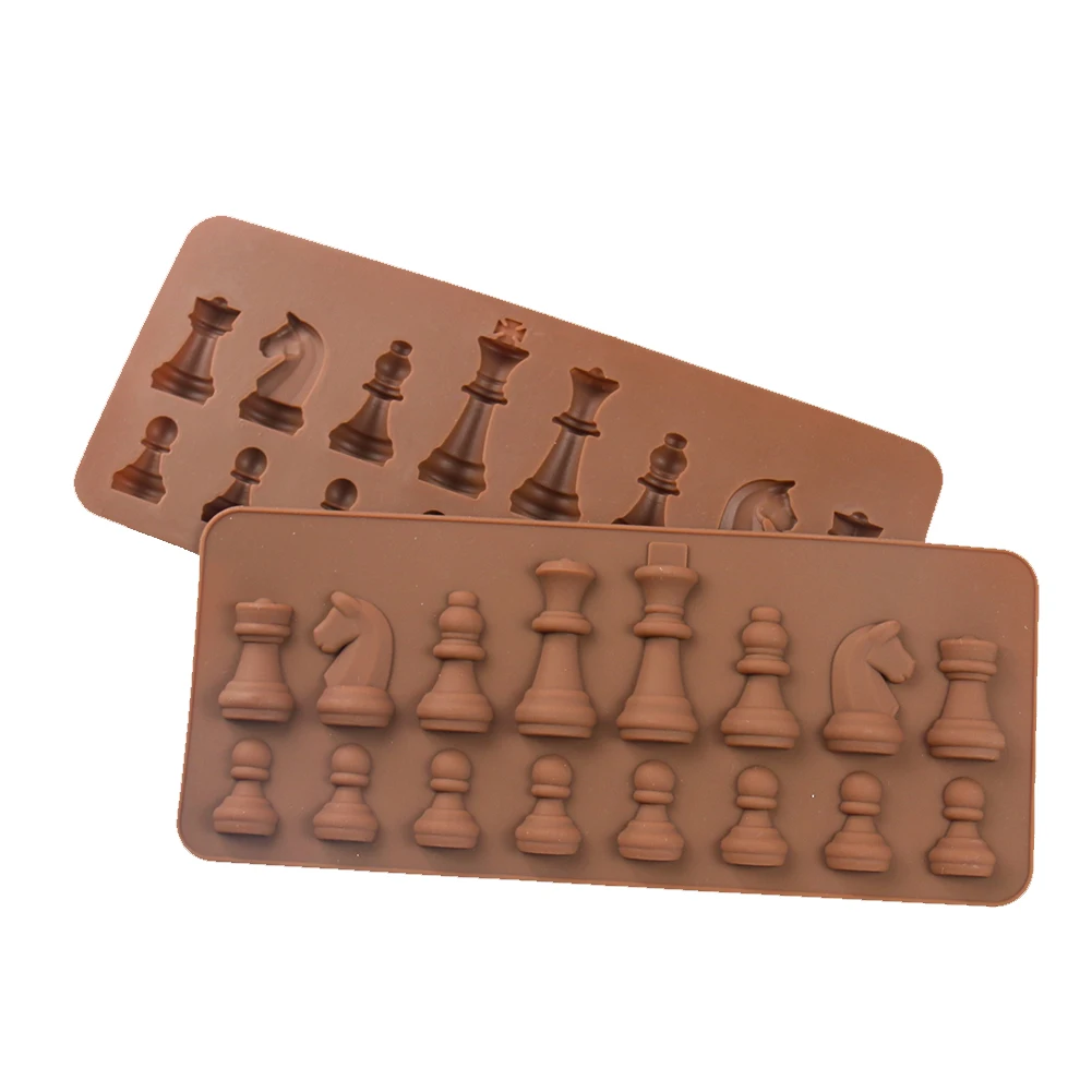 

DIY Cake Mold Chess Shaped Chocolate Molds Ice Cube Mould Baking Mould Silicone Mold Cake Decorating Tools Kitchen Accessories