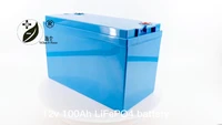 cheap lifepo4 battery 12v 100ah lithium iron phosphate 4000 chargedischarge cycles lead batteries replace agm gel
