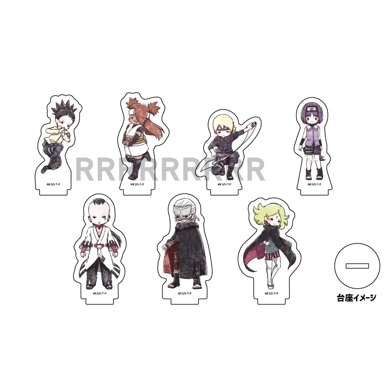 

Naruto Uchiha Sasuke Anime Figure Models Haruno Sakura Action Toy Figures Acrylic Stand Models Periphery Ornaments Toys Gifts
