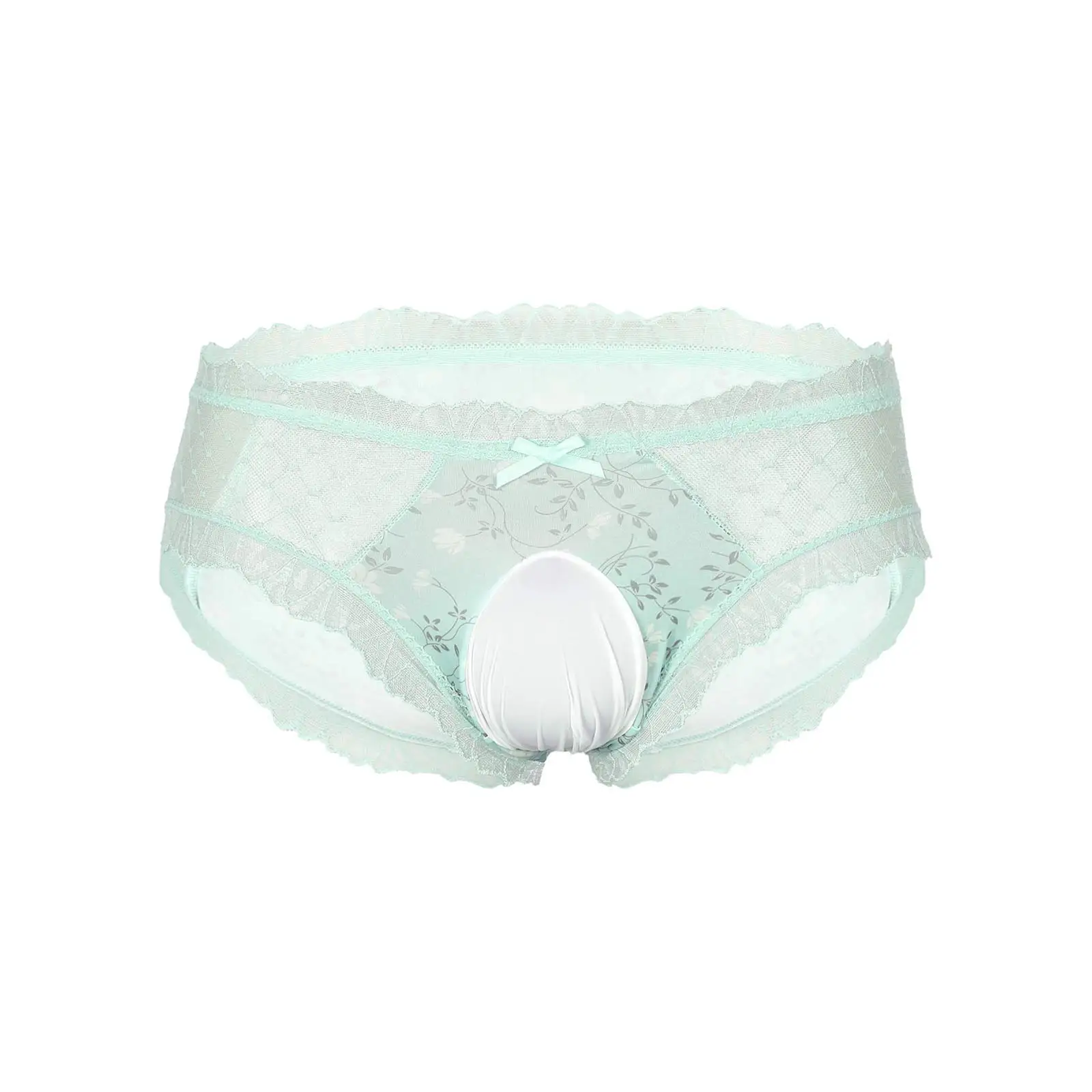 

Мужские сексуальные прозрачные сетчатые трусы, нижнее белье, мужские кружевные трусы Gays sпанси, нижнее белье, прозрачные цветочные брифы