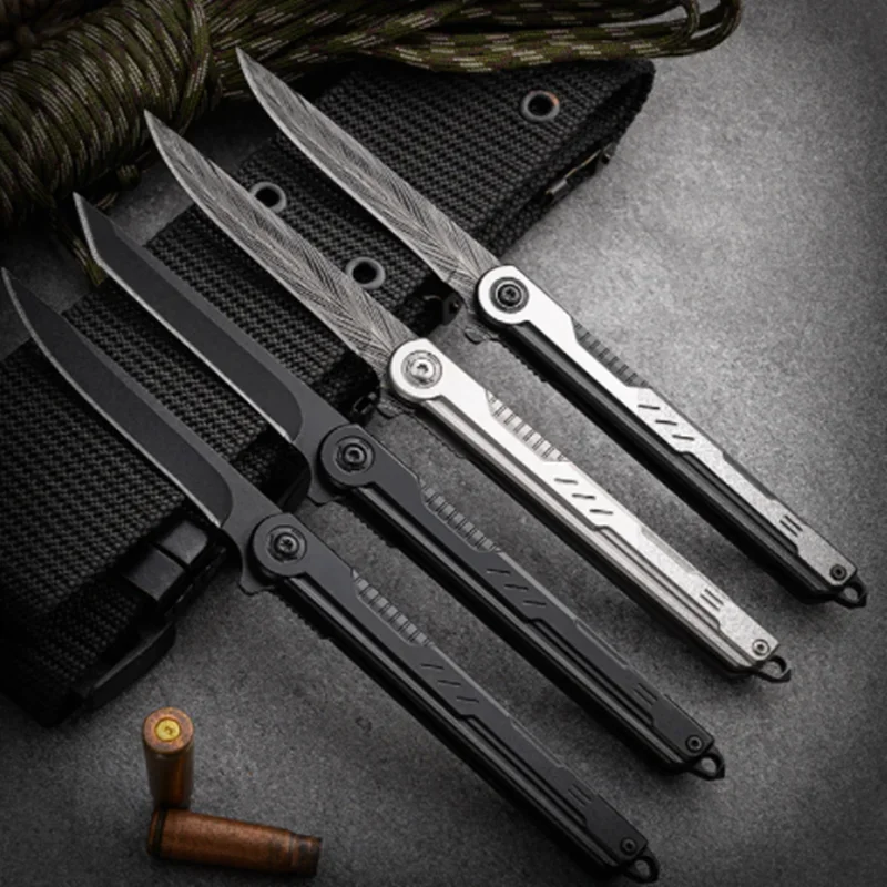 

Samsend L152 Folding knife Steel Handle Pocket Tactical Camping Survival Outdoor Multi Utility Fishing Self-defence EDC Knives
