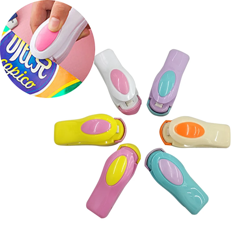 

Mini Heat Bag Sealing Machine Portable Bag Clips for Plastic Food Bag Closure Portable Sealer Packing Kitchen Accessories