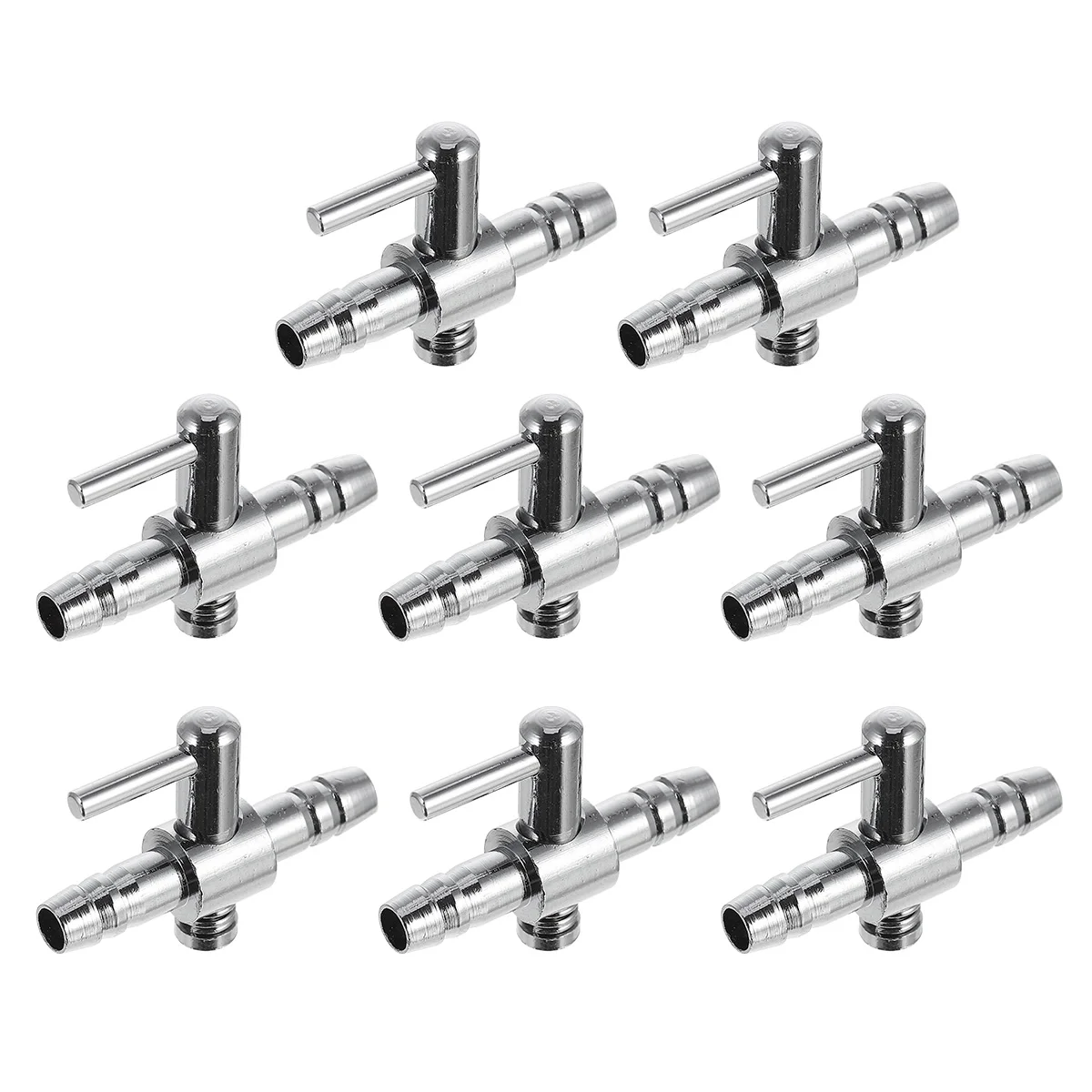 

8 PCS Aquarium Hose Connector Air Control Distributor Fish Tank Splitter Aquarium Air Line Splitter