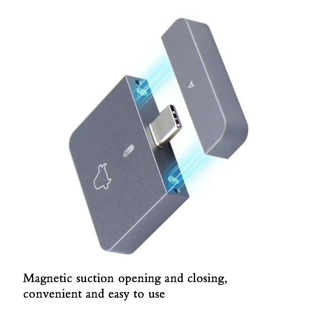 Внешний корпус M.2 Nvme 2230 Ssd Usb C адаптер 10 Гбит/с Usb3.2 Gen2 для M2 Sn740/sn530 520/pm991a/bg4/ K8p2