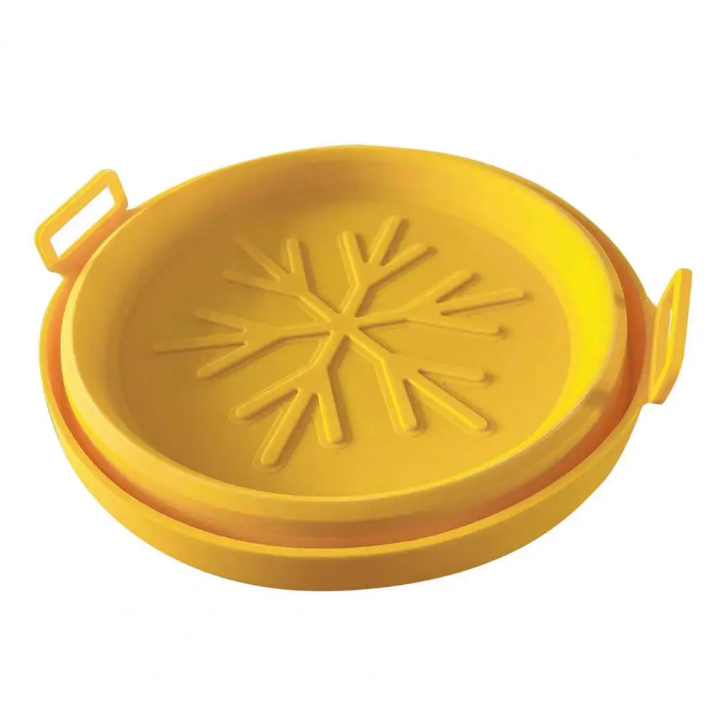 

Frying Pan Liner Durable Non-Stick No Odor Wide Application Round Baking Tray Pot Basket Household Supply