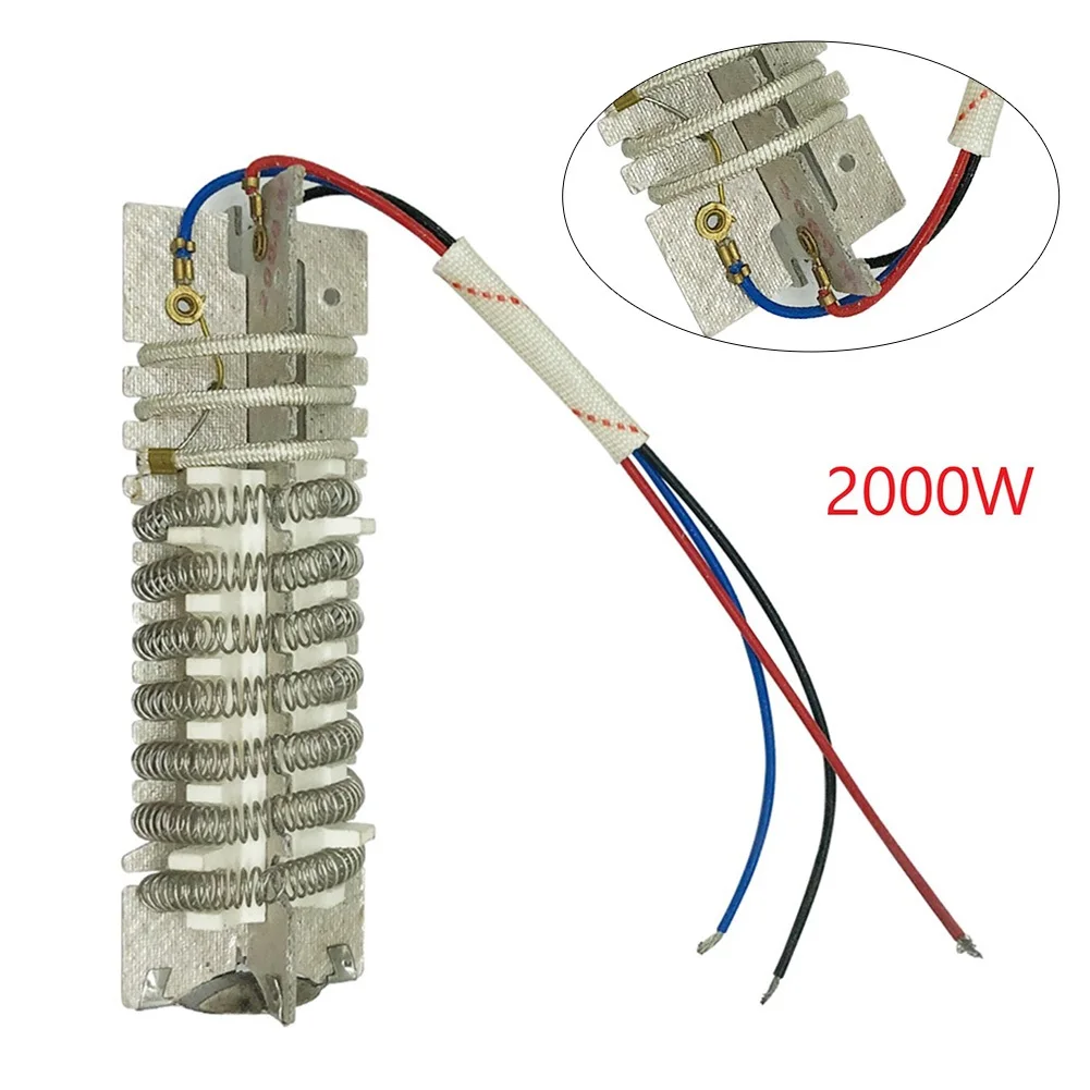 

1pc AC220V Three Wires Heating Element Heat Gun Core For 2000W 220-230V Hot Air Rework Machine Power Tool 115 X 35 X 35mm