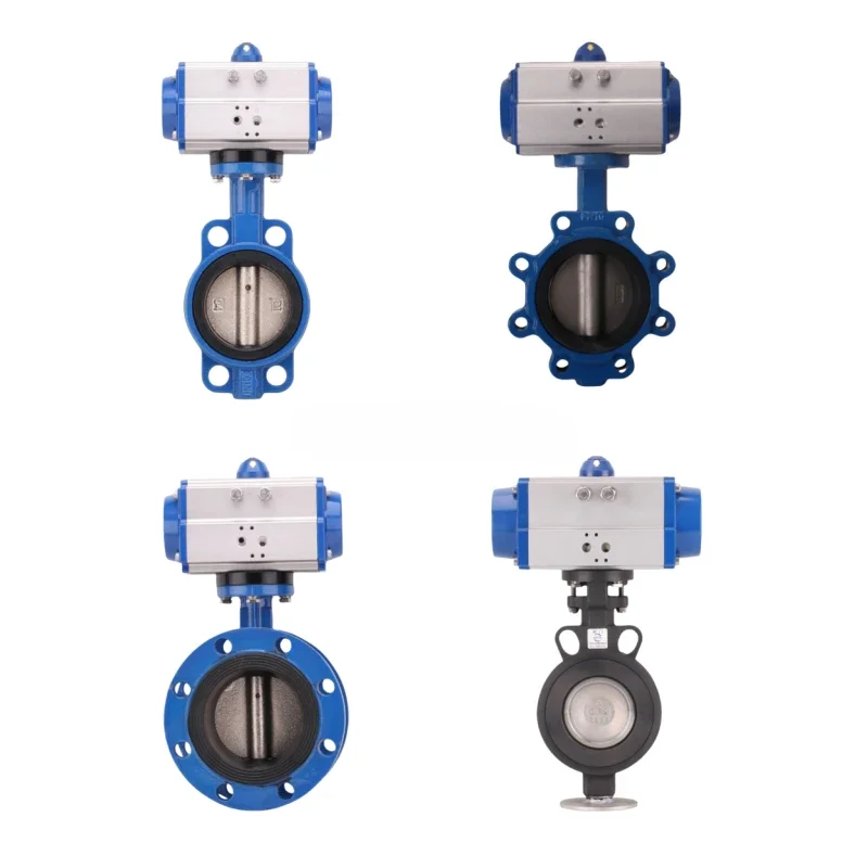 VFS клапан-бабочка серии V1FS V2FS с одним фланецем