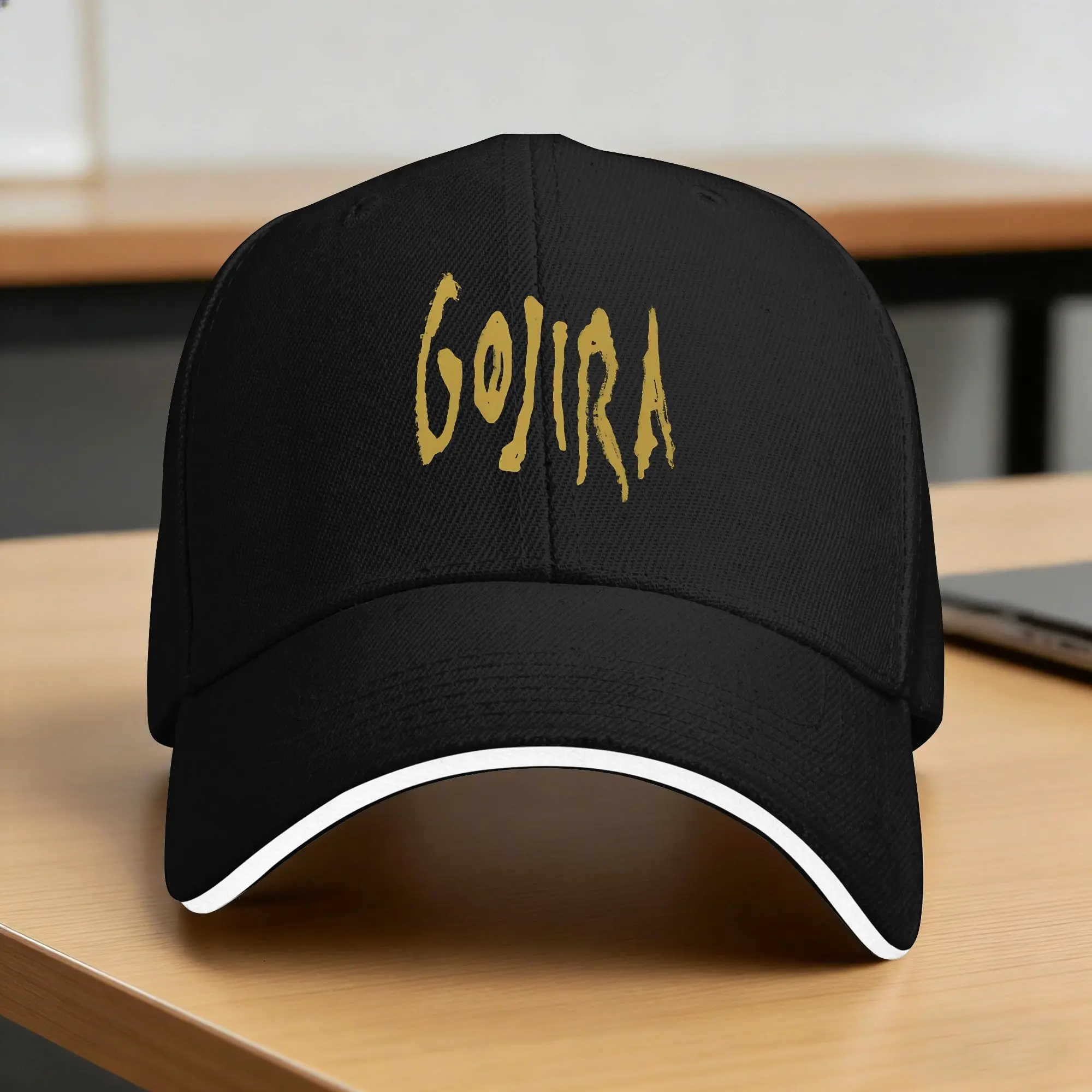 Фото Бейсбольная кепка Gojiras Music Sun, летняя женская и мужская кепка с принтом, модная кепка высокого качества для пешего туризма и рыбалки, бейсбольные кепки №1