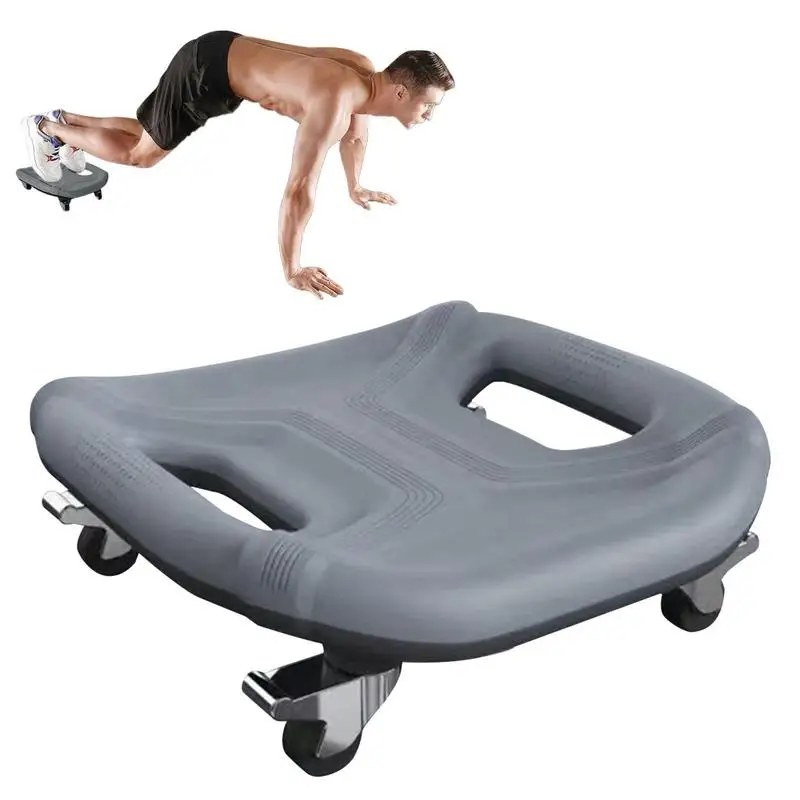 

Abdominal Muscle Disc 4-wheel Silent Training Sliding Gear Fitness Sports Gongfu Equipment Household Training New Style Fitness