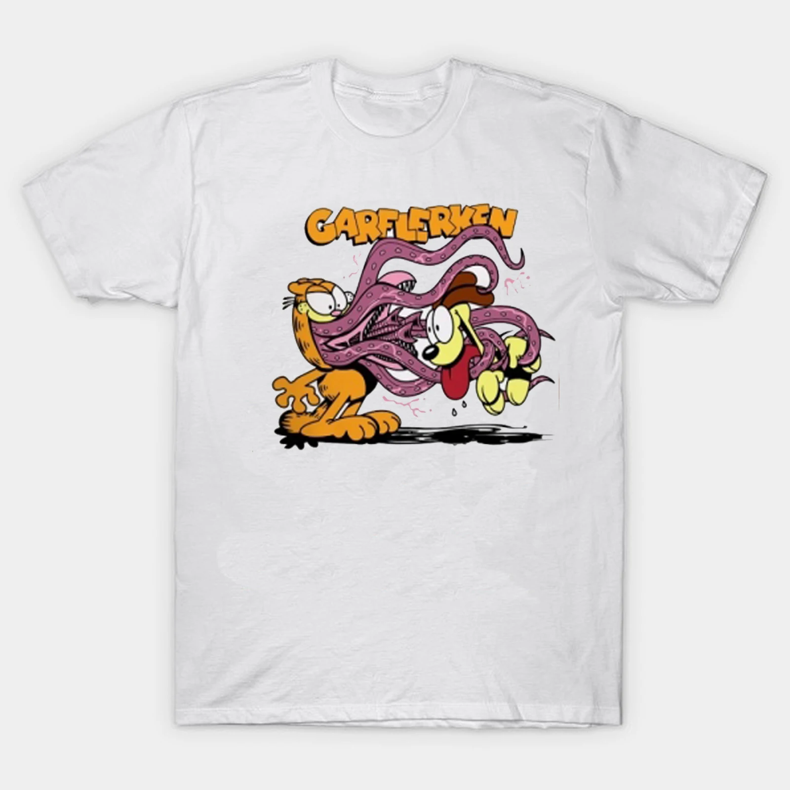 

Funny Captain Flerken Goose Cat T-Shirt 100% Cotton O-Neck Summer Short Sleeve Casual Mens T-shirt Size S-3XL
