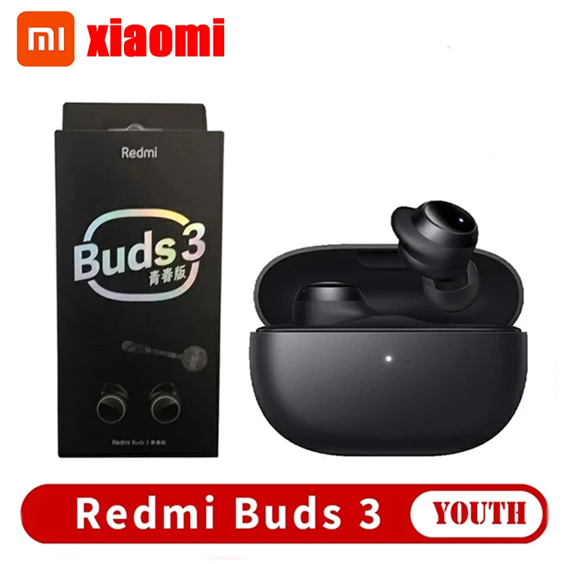 

Оригинальные наушники Xiaomi Redmi Buds 3 Lite Молодежная версия беспроводные наушники Bluetooth 5,2 игровая гарнитура сенсорное управление с микрофоном
