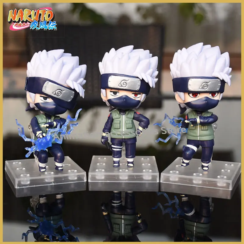 

Экшн-фигурки из аниме «Наруто», 1 комплект из 3 моделей кукол, подарок для детей