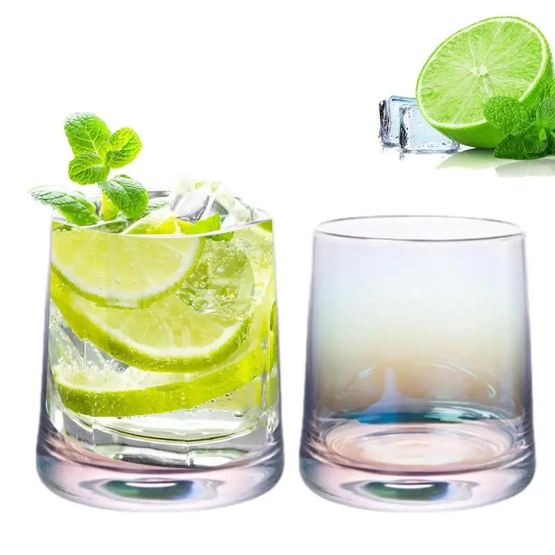 Бокалы коньяк 2 шт. бокалы для бара красочные аккуратные бокалы для мытья в посудомоечной машине для питья виски бокалы для красного вина или белого вина