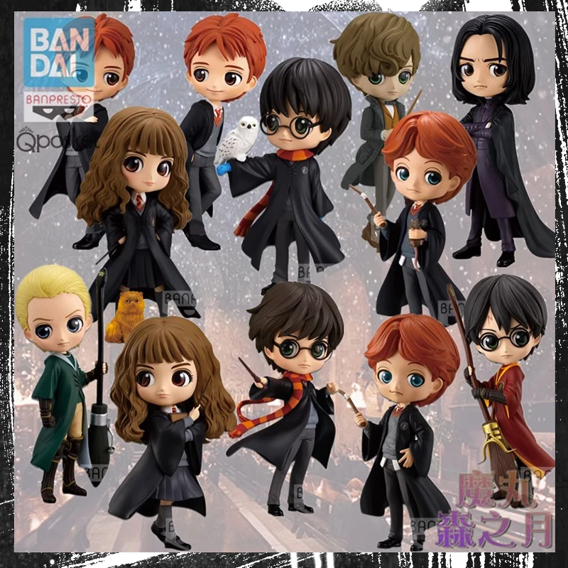 

Original Banpresto Harry Poter Characters Action Figure Hermione Granger Toy Standing Model Toy Room Ornament Birthday Gift