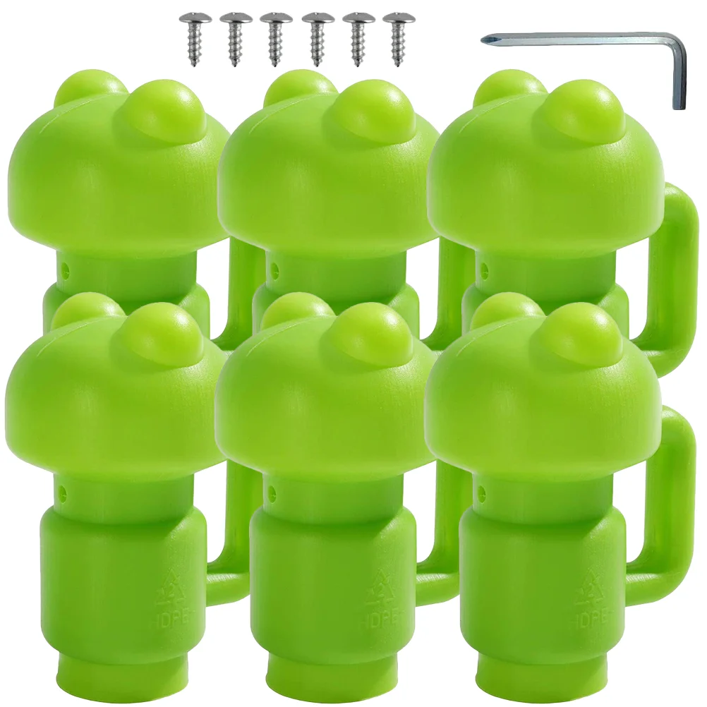 

Trampoline Caps Pole Net Cap Safetyenclosure Rod Professional Replacements Parts Covers Style Bolted Holders Handledcover