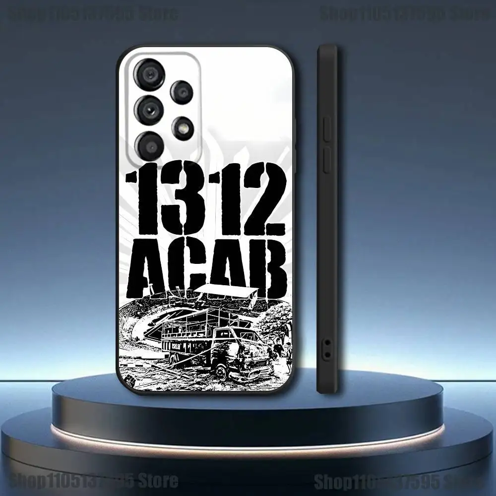Чехол для телефона Ultras Acab для Samsung Galaxy A73,31,32,72,41,53,52,71,22,5G, Note,J7,8,9 Soft Black Cover (art.: 3920d2ba20162) - 3920d2ba20162