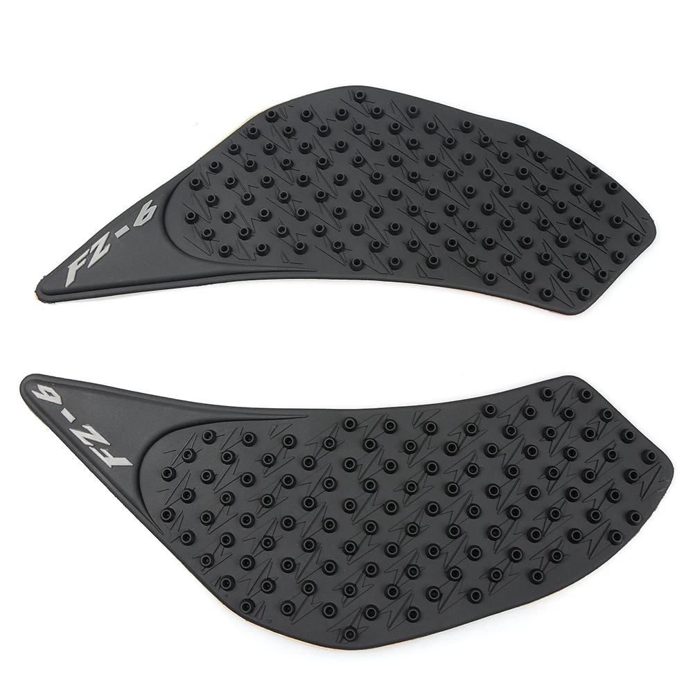 For Yamaha FZ-6 FZ6 2006 2007 2008 2009 2010 Tank pad Protector Sticker Side Fuel Gas Knee Grip Traction Pads Accessories