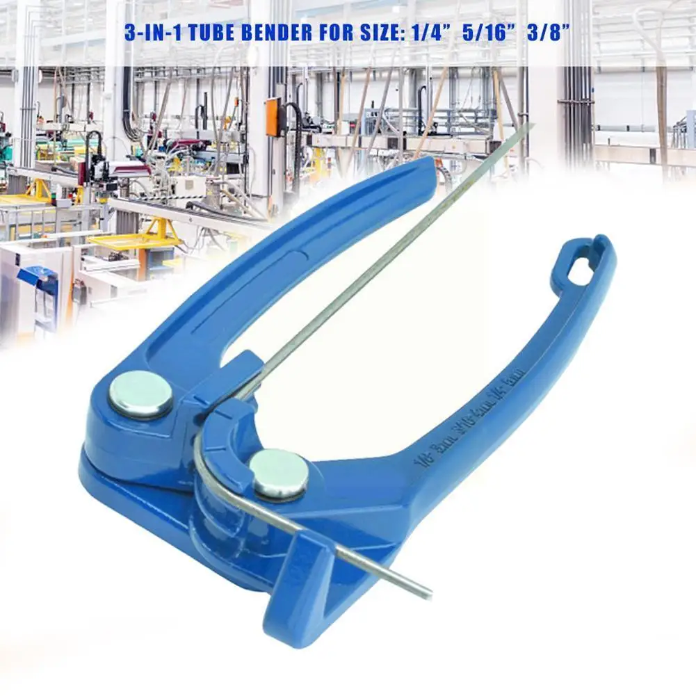 

1/8 3/16 1/4 "Aipe Bender Oil Pipe Fuel Brake Pipe Pipe Refrigerant Bending Tool Bending Conditioning Air Pipe Tool H6T1