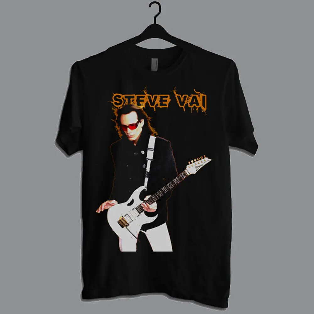 

New Popular Steve Vai Album Shirt Classic Cotton Crewneck Cotton T Shirt Men Casual Short Sleeve Tees Tops Dropshipping
