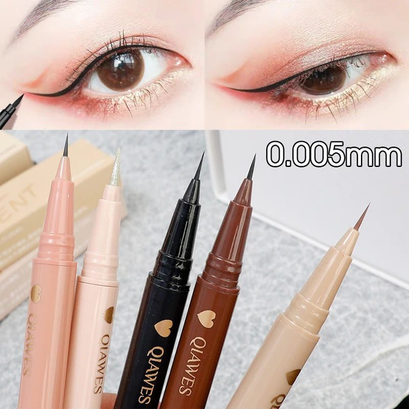 

Waterproof Liquid Eyeliner Smudge Proof 0.05mm Fine Tip Makeup Long Lasting Eyeliner for Women Fast Drying Eye Liner Cosmetics