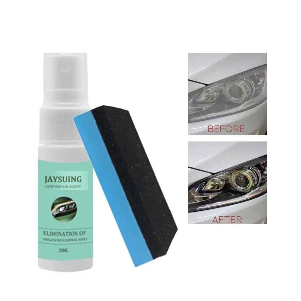 

20ML Car Headlight Repair Liquid Auto Light Repair Agent Window Glass Cleaner Light Renovation Tool Car Washing Repair Supplies
