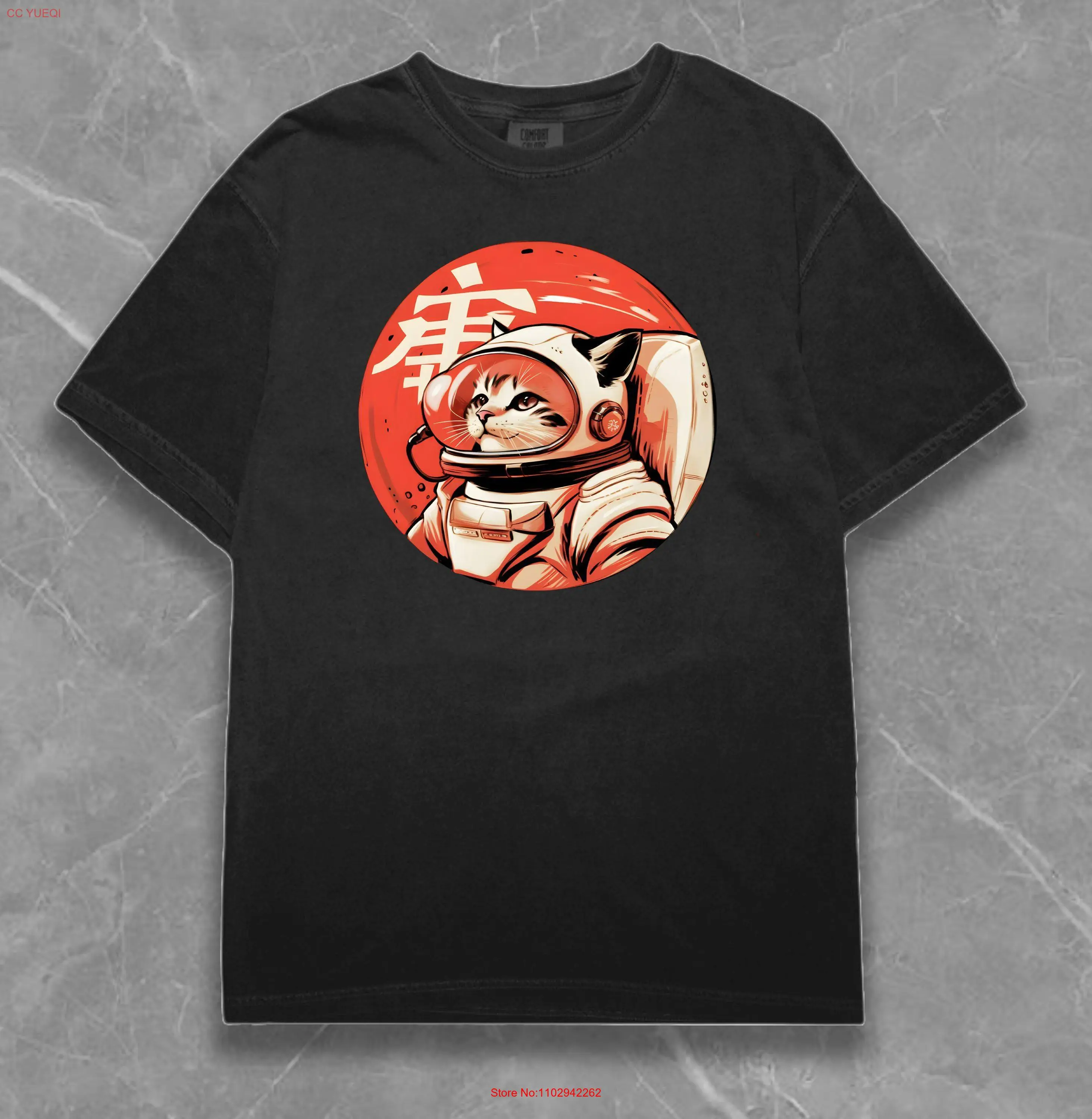 Футболка с изображением астронавта и кота космический любовник для мамы