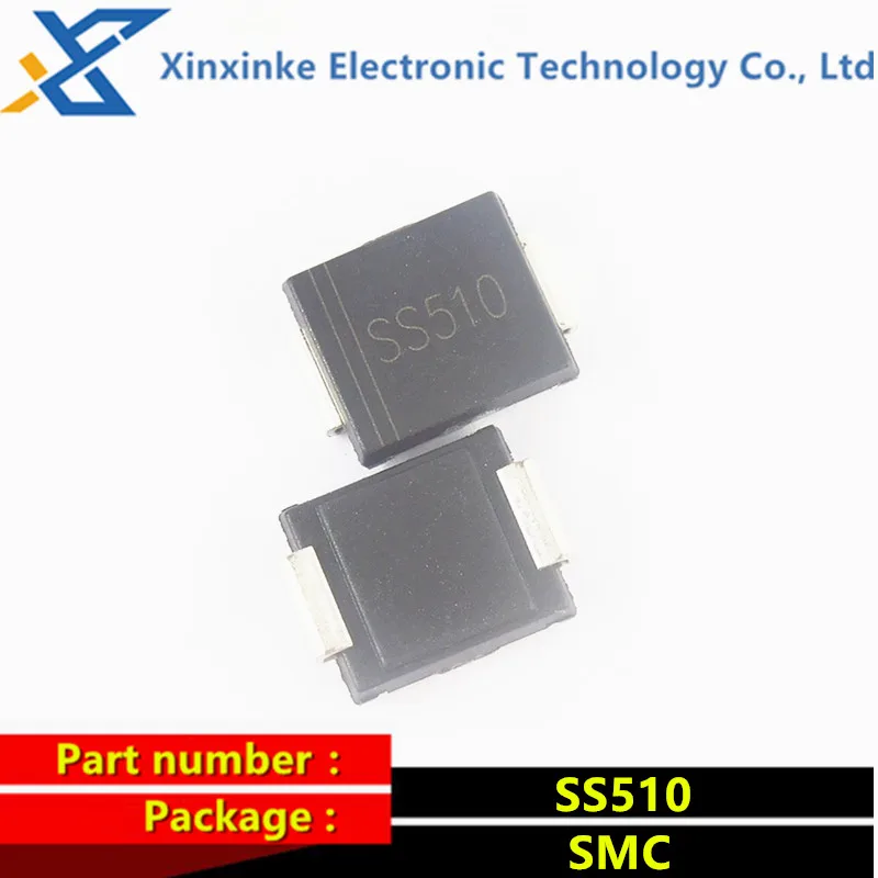 Диоды Шоттки SMD SS510 SMC 5A 100 в 10 шт./партия