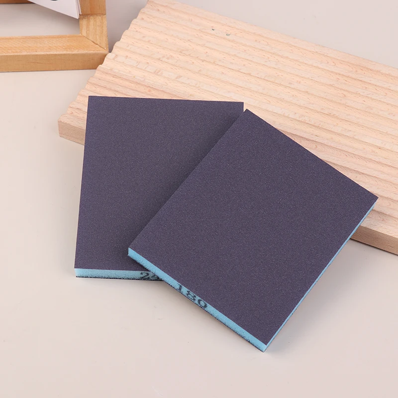 Набор из 6 шлифовальных поролонов 60-320 Грит моющиеся и многоразовые блоки для